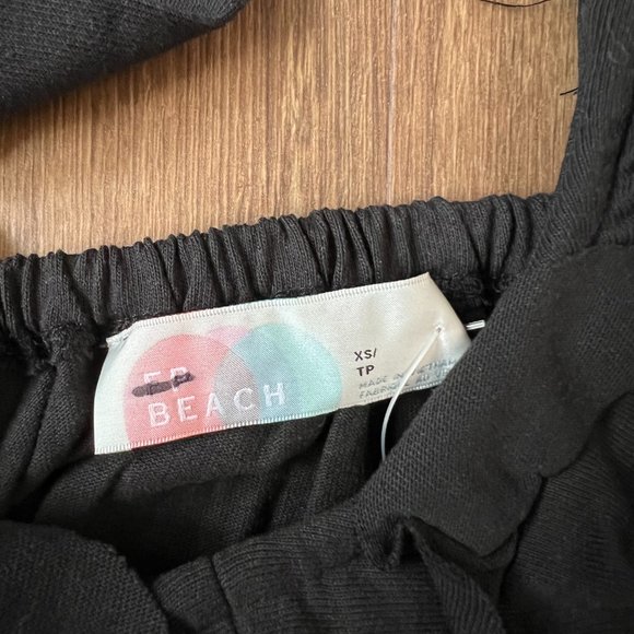 NEW Free People Beach The Valley Mini Dress Black - Picture 5 of 12